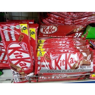 Kitkat socola gói 6 thanh 102 gram
