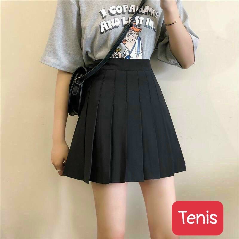 CHÂN VÁY XẾP LY (TENNIS), có lót trong