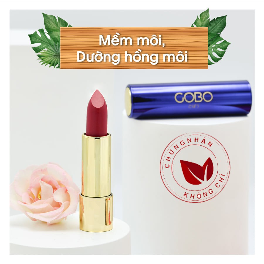 Son thiên nhiên không chì-son môi cao cấp,son môi chính hãng,son dành cho bà bầu Cocayhoala Gobo Nature matte 4.5g[son] | BigBuy360 - bigbuy360.vn
