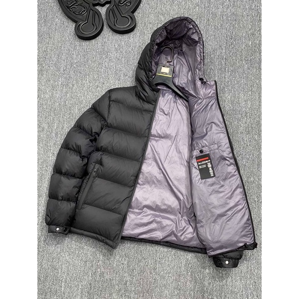 Áo khoác phao nam siêu ấm siêu nhẹ thương hiệu thời trang cao cấp Prada