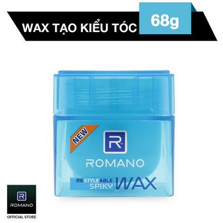 Hàng mới Sáp tạo kiểu tóc Romano Restyleable Spiky 68g (Chính Hãng)