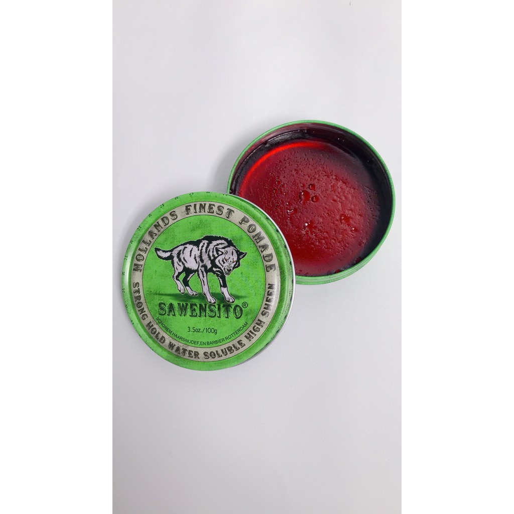 COMBO gôm sáp THE PRO LOCK + Wax Sawensito Sói Xanh Green Pomade tạo kiểu giữ nếp cho tóc. HÀNG CHÍNH HÃNG