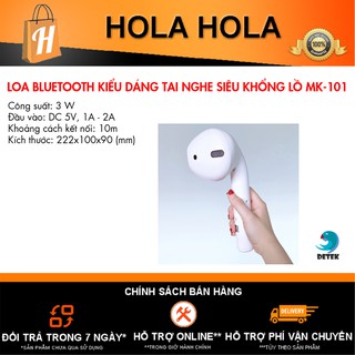 Loa Bluetooth kiểu dáng tai nghe siêu khổng lồ MK-101