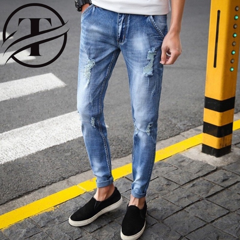 Quần Jean Nam Co Dãn QJ06 Jeans Chất Lượng Cao Vải Siêu Mềm Phong Cách Hàn Quốc | BigBuy360 - bigbuy360.vn