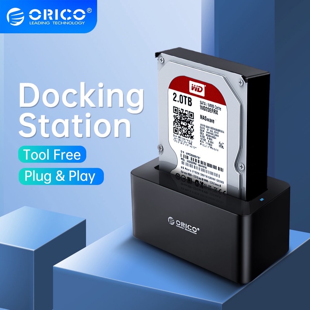 Trạm Sạc ORICO 2.5 / 3.5 HDD Chuyển Đổi USB 3.0 Sang SATA 2.5 / 3.5 inch HDD Box 12V2A