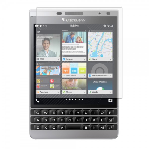 BlackBerry passport silver - Kính cường lực phẳng dán bảo vệ màn hình