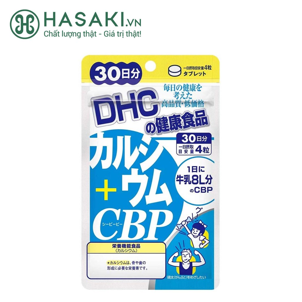 Viên Uống DHC Bổ Sung Calcium + CBP 30 Ngày 120 Viên Calcium + CBP (30 Days Supply)