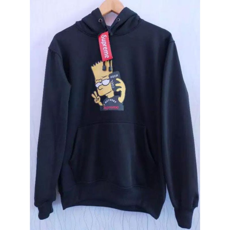 Áo Hoodie In Hình The Simpson X Supreme Độc Đáo