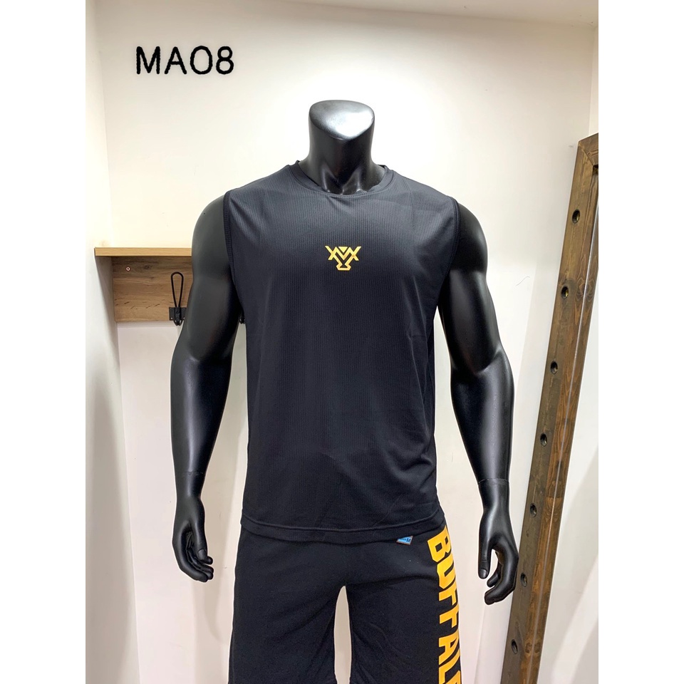 Áo sát nách thể thao BIGSIZE unisex - Logo Nhũ Đồng MA09