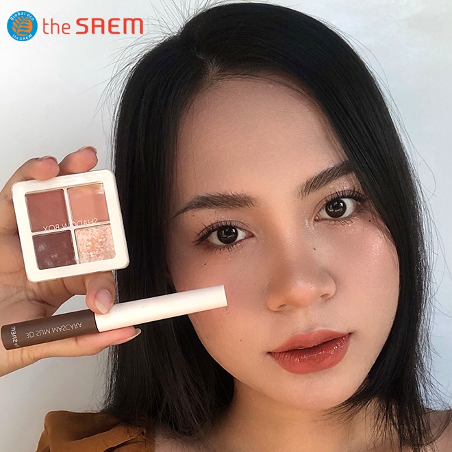 Bảng Phấn Mắt 4 Ô the SAEM Saemmul Shadow Box 3.6g