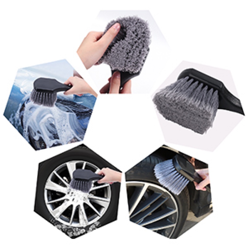 Set 12 chổi vệ sinh xe hơi tay cầm dài tiện dụng