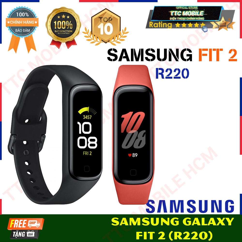 Đồng hồ / Vòng đeo tay thông minh Samsung Galaxy Fit 2 (R220) – Chính Hãng | TTC Mobile