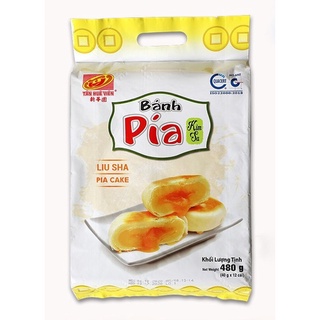 Bánh pía kim sa mini đậu xanh trứng Tân Huê viên túi 500g Đặc sản Sóc Trăng