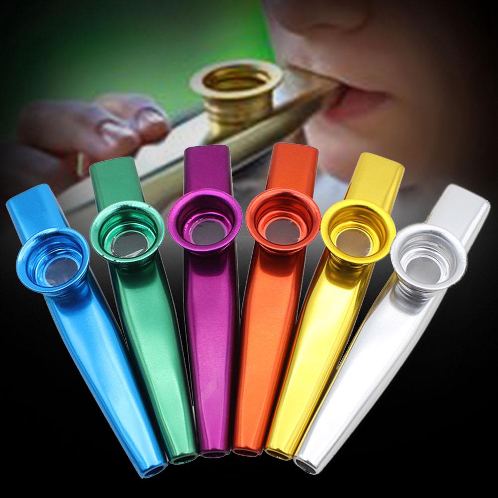 Bộ 6 Nhạc Cụ Kazoo Không Độc Hại