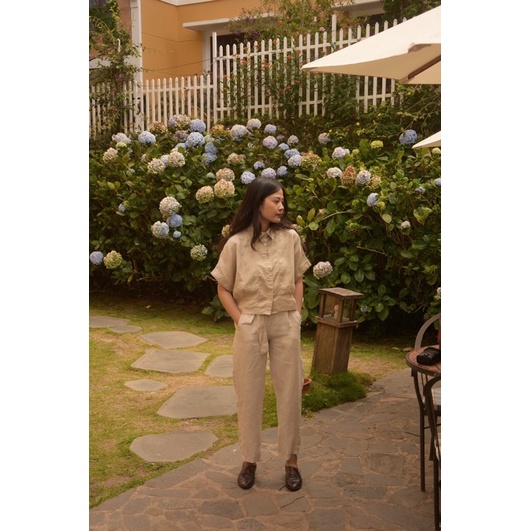 DE PLAGE - QUẦN TIE LINEN