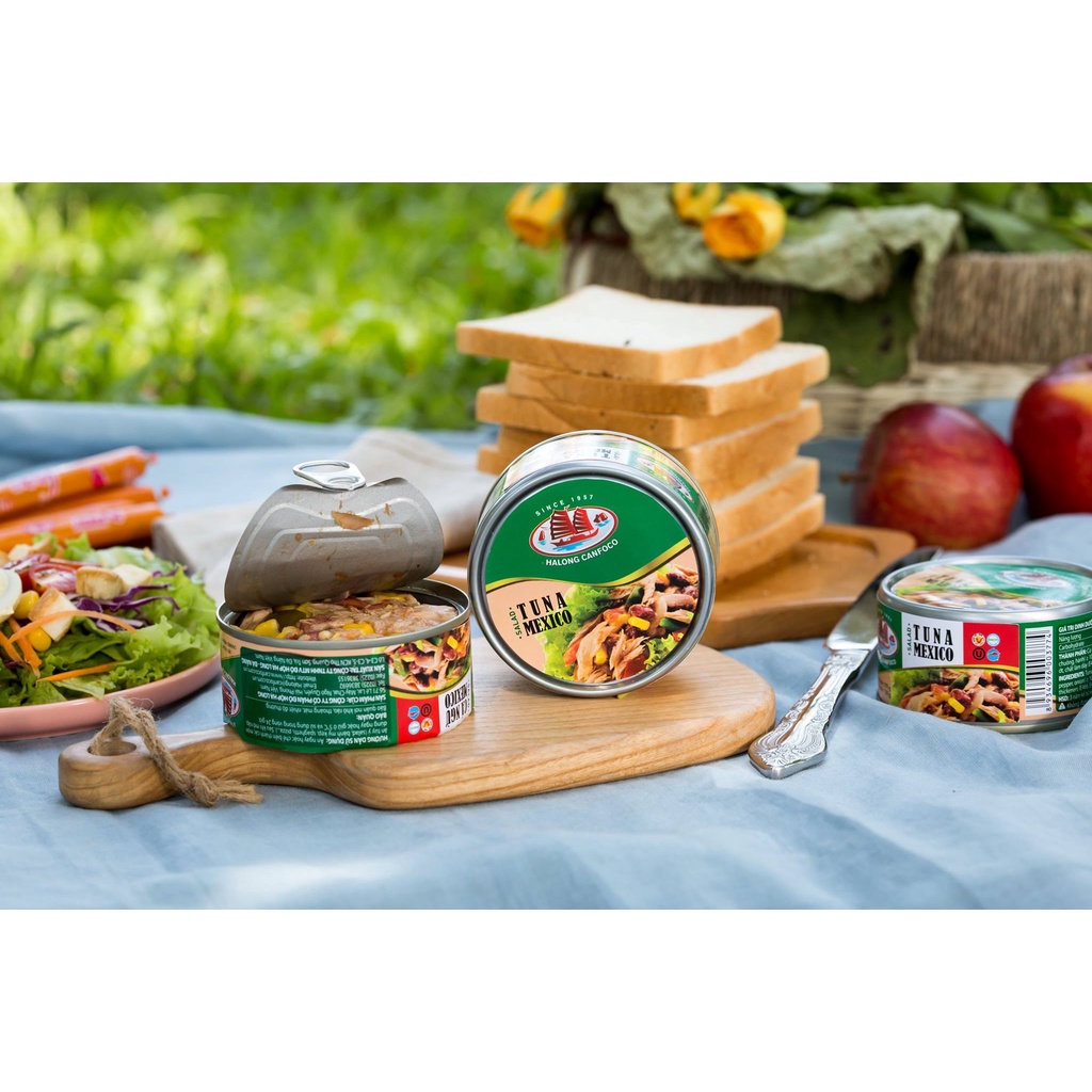 [Mã BMBAU50 giảm 7% đơn 99K] Salad Cá Ngừ Mexico - 175g - Đồ Hộp Hạ Long