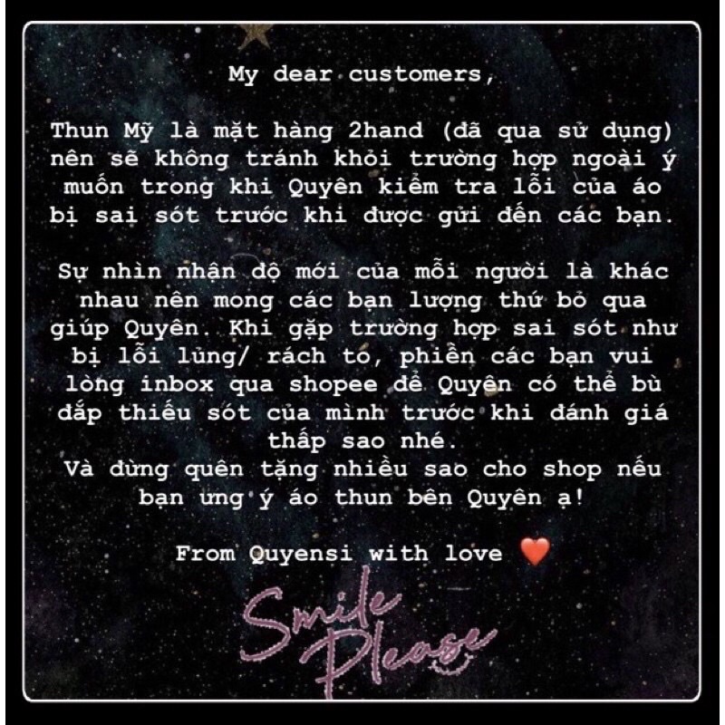 Áo thun mỹ : 2 hand loại 1