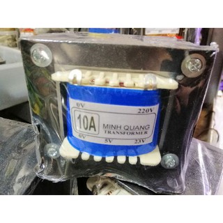 biến áp 10A đối xứng 24v và 15v