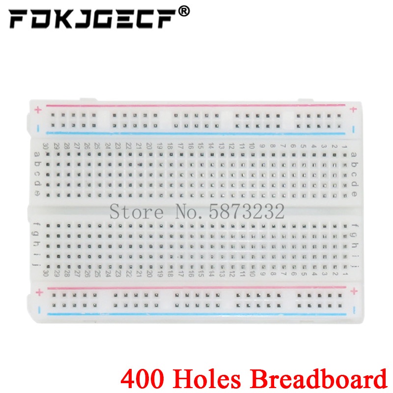 Bảng Mạch breadboard Mini 8.5cm x 5.5cm 400 Lỗ