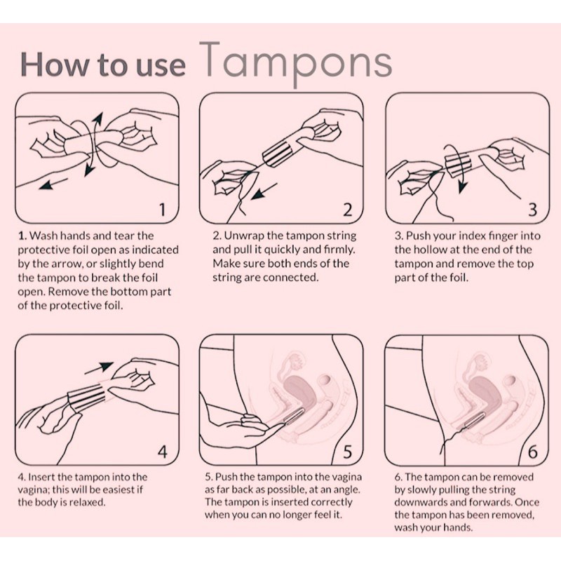 Lẻ 01 Miếng Băng Vệ Sinh Dạng Nút Tampon Jessa Nội Địa Đức