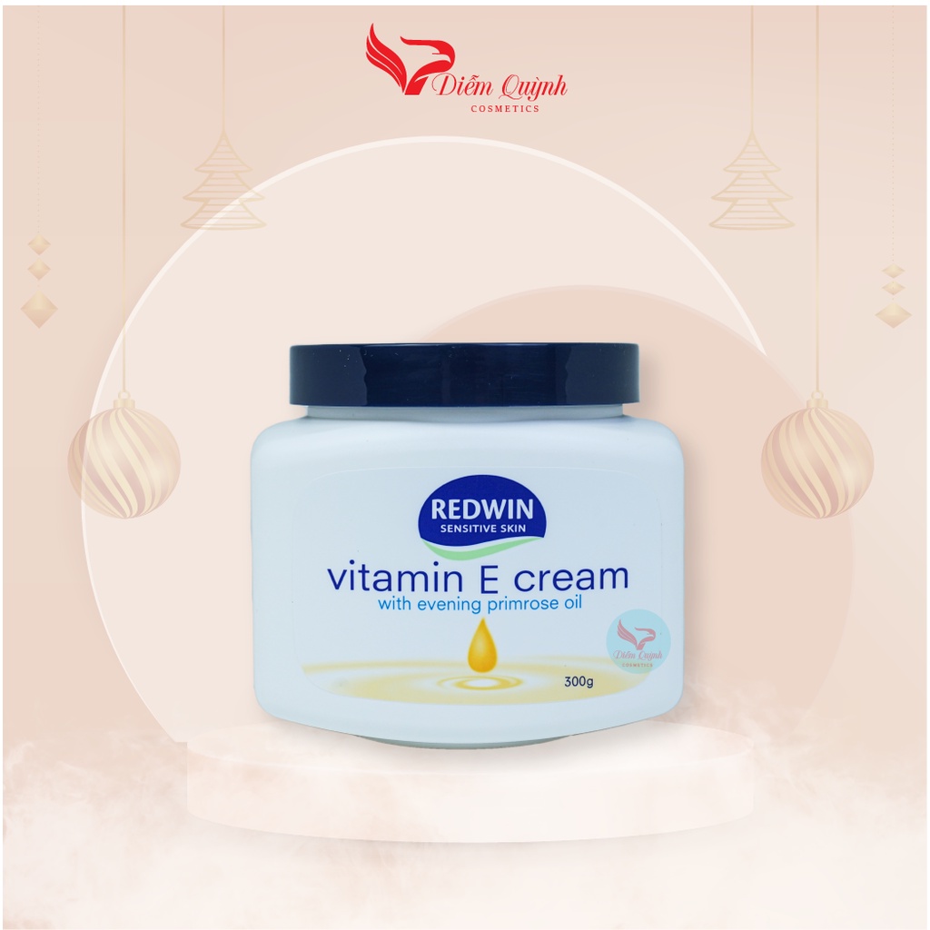 Kem dưỡng da mềm mịn REDWIN Vitamin E Cream 300g Úc