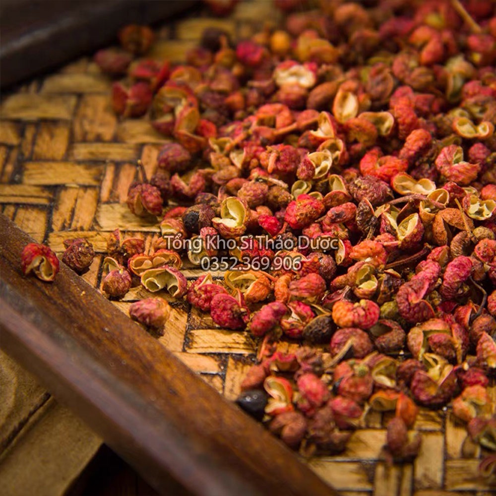 Hạt tiêu tứ xuyên 100g, xuyên tiêu đỏ, khô, hoa tiêu làm gia vị, lẩu - Tổng Kho Sỉ Thảo Dược