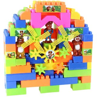 Đồ chơi xếp hình sáng tạo cho bé 88 chi tiết. Lego xếp hình an toàn phát triển trí tuệ trẻ em (FG-LJ0134A)