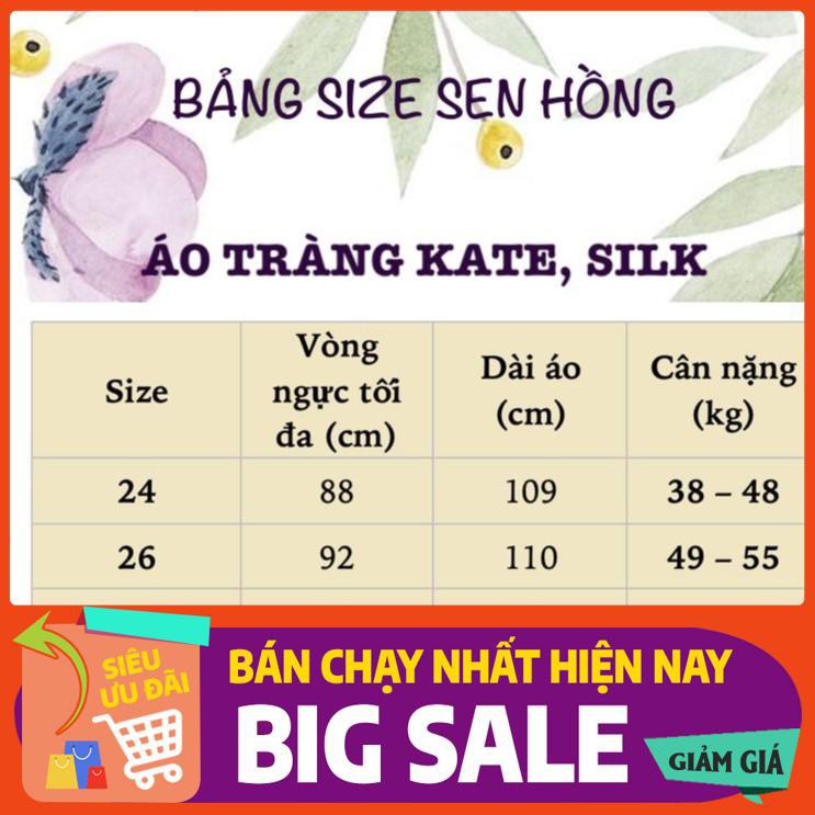 ÁO TRÀNG PHẬT TỬ NAM NỮ KATE MÁT MỊN KHÔNG BAI XÙ KHÔNG CO RÚT