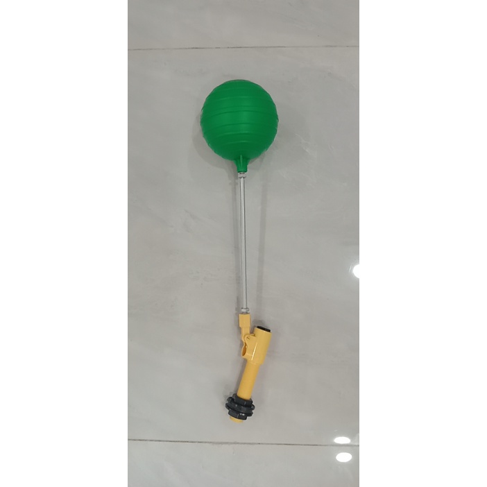 Van phao cơ nhựa màu xanh