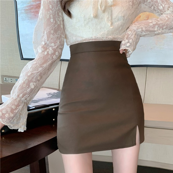Xiaozhainv Chân Váy Ngắn Lưng Cao Dáng Ôm Gợi Cảm Thời Trang Hàn Quốc | BigBuy360 - bigbuy360.vn