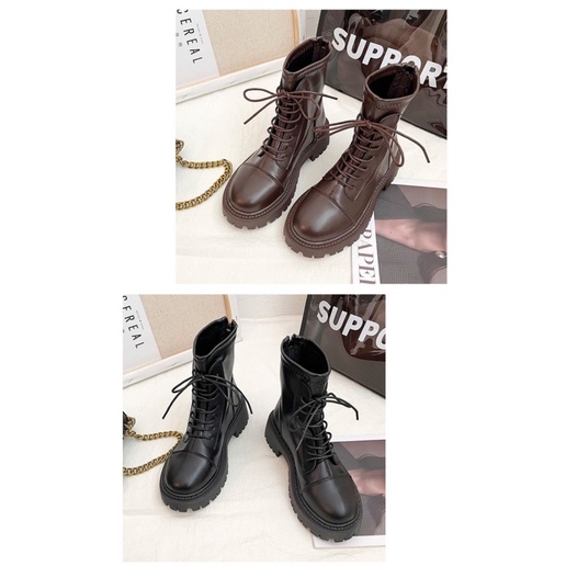 📢 Hàng Cao Cấp 📢 Giày Boot Cổ Cao Da PU Chất Lượng Cao, Dáng Giày Siêu Đẹp, Hot Seller 2021