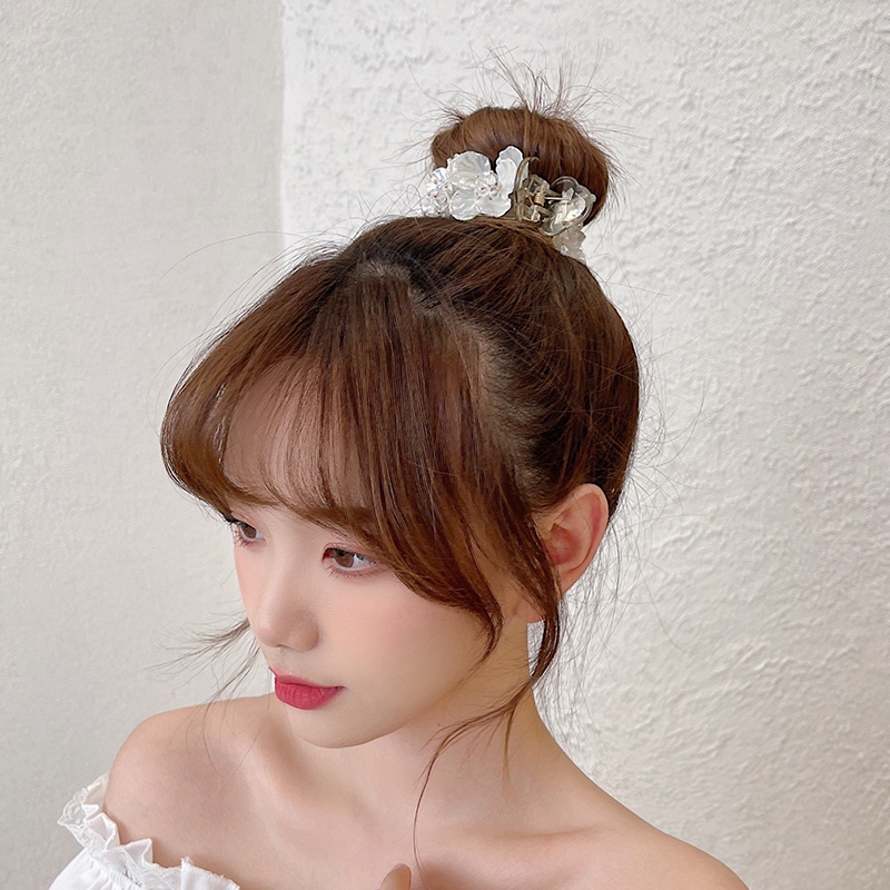 Kẹp tóc hình hoa phong cách hàn quốc xinh xắn cho nữ