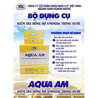 Bộ test nh4/nh3 cp - bộ đo amoniac trong nước cp aqua am