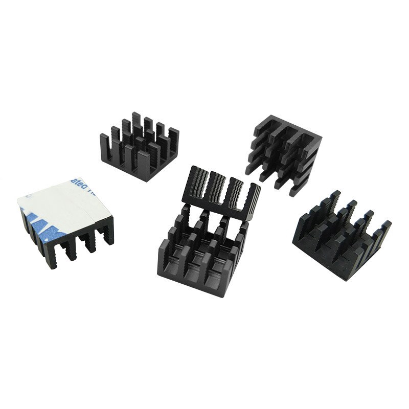 Set 10 Bộ Tản Nhiệt Bằng Nhôm 14X14X8Mm Chuyên Dụng Cho Máy Tính