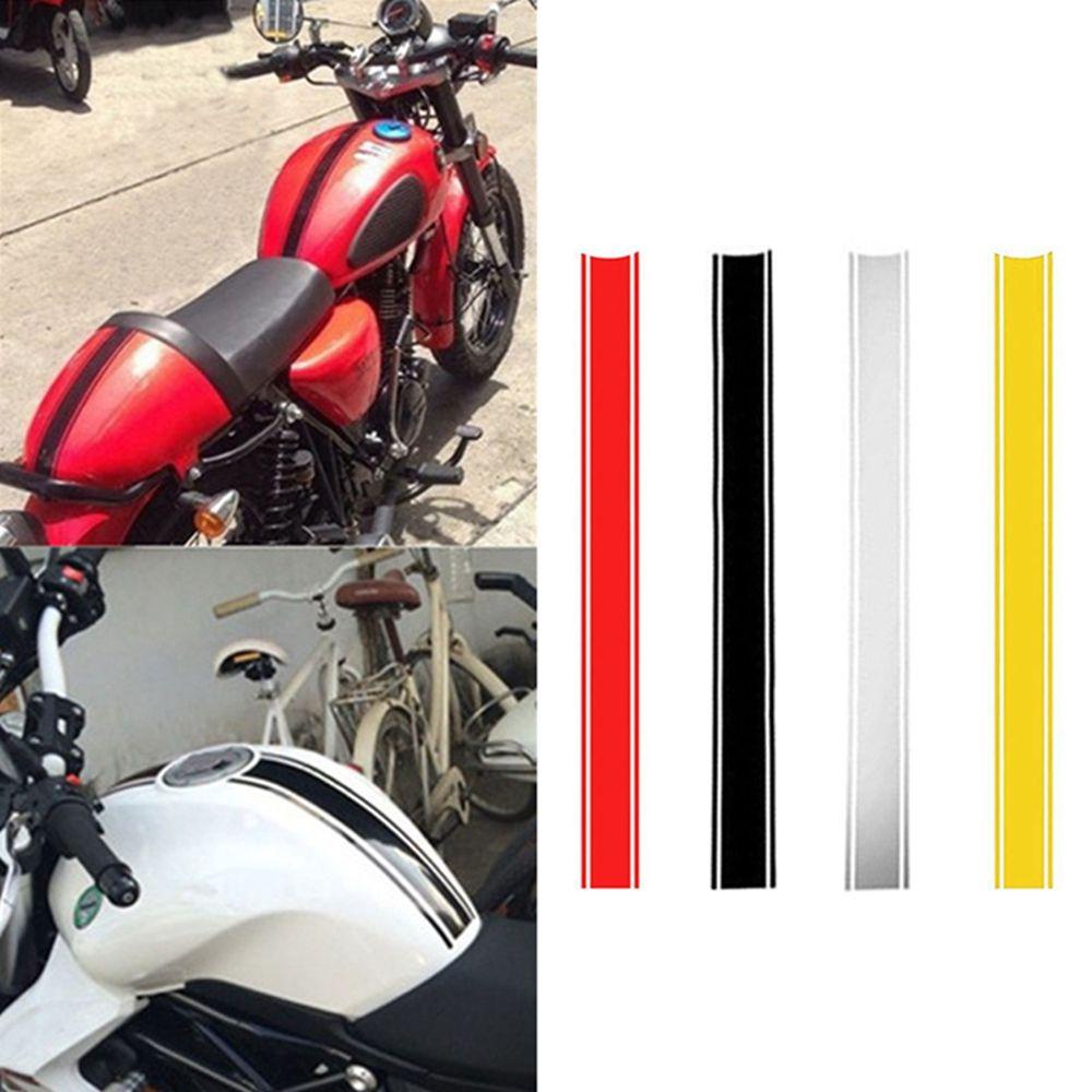 Decal Dán Trang Trí Xe Máy SHOUKEY 50cm Họa Tiết Kẻ Sọc Thời Trang