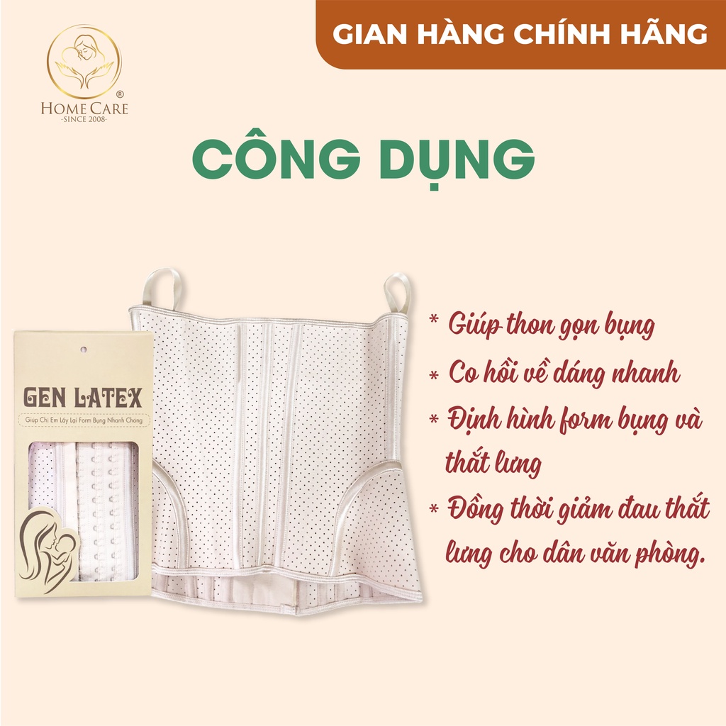Gen latex định hình vòng 2 sau sinh Home Care