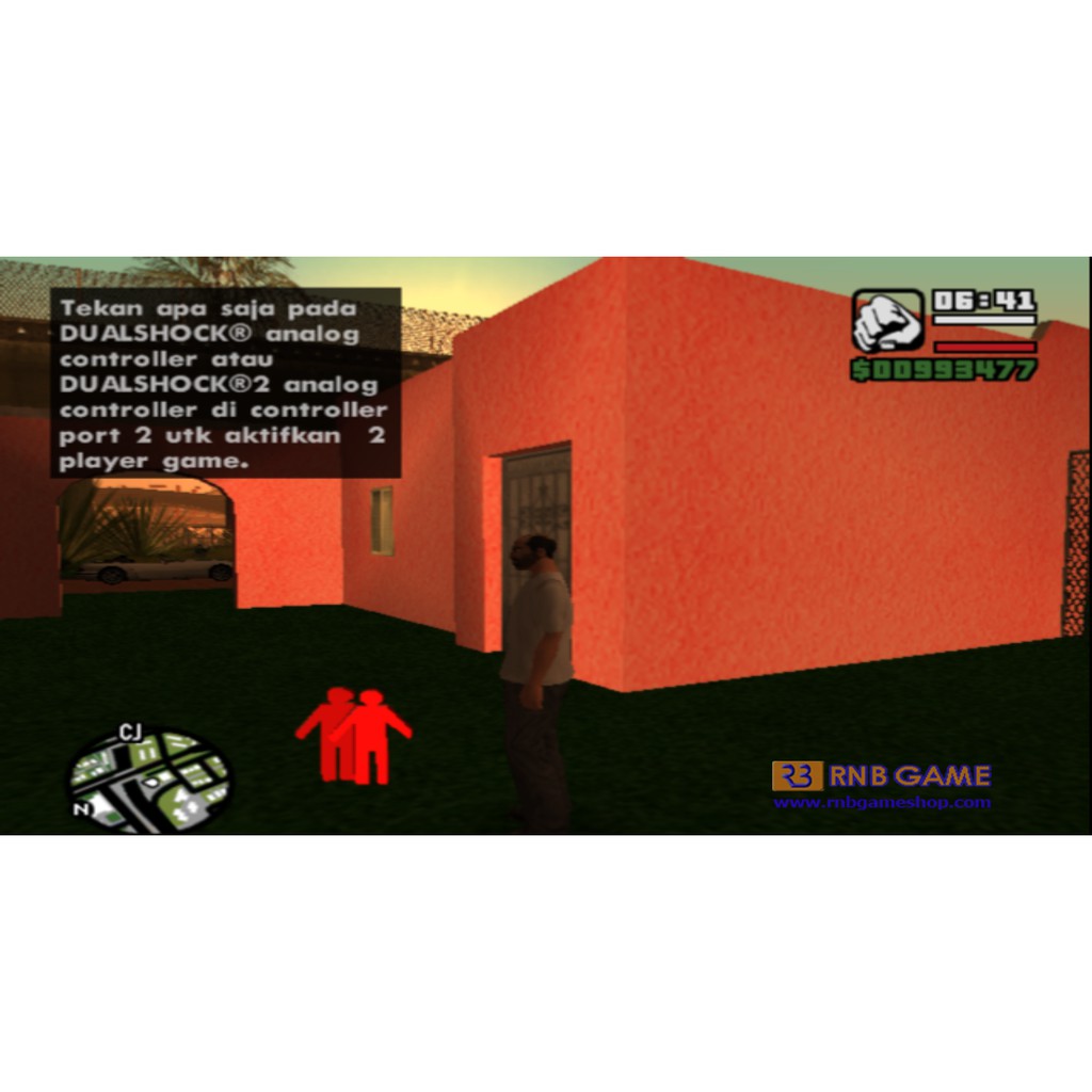 Đĩa Dvd Ps2 Gta San Andreas Mod Gta V