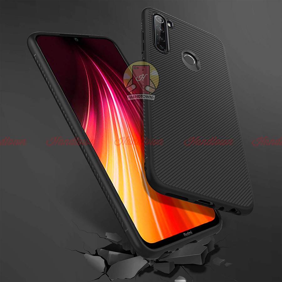 Ốp lưng mềm TPU Vân Chéo Xiaomi Redmi Note 8 / Note 8 Pro