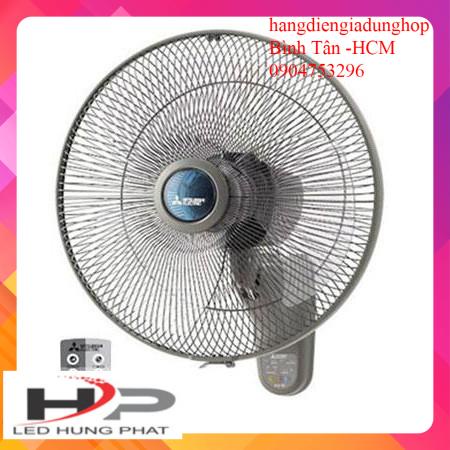 Quạt treo tường Mitsubishi W16-RV ( xám đậm, trắng )