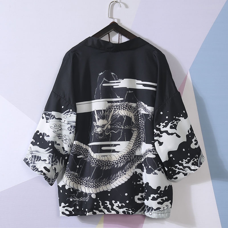 Áo khoác cardigan mỏng dáng rộng chống nắng thời trang mùa hè cho nam và nữ