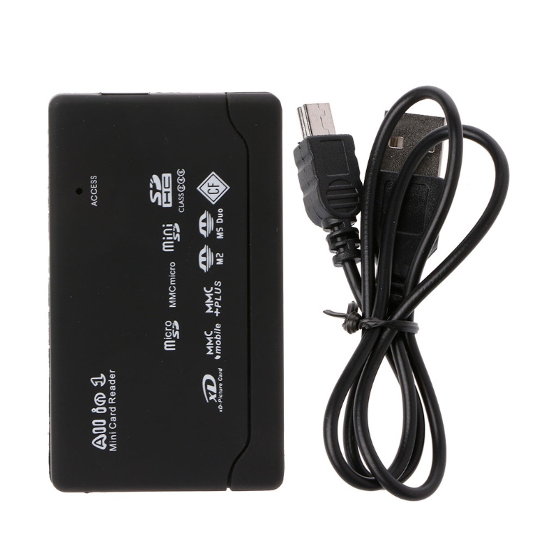Đầu đọc thẻ nhớ dành cho USB Mini Micro SD SDHC M2 MMC XD CF