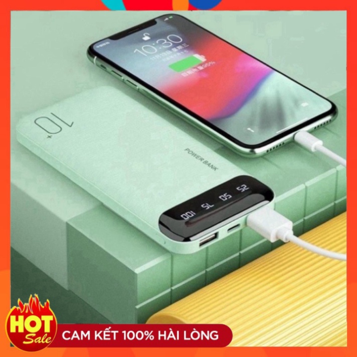 Sạc Dự Phòng Chính Hãng WK 161/163,10000mAh/20000mAh, Màn Hình LED Hiển Thị % Pin (Bảo Hành 1 Năm) (THẢO PHI CAM KẾT CHẤ