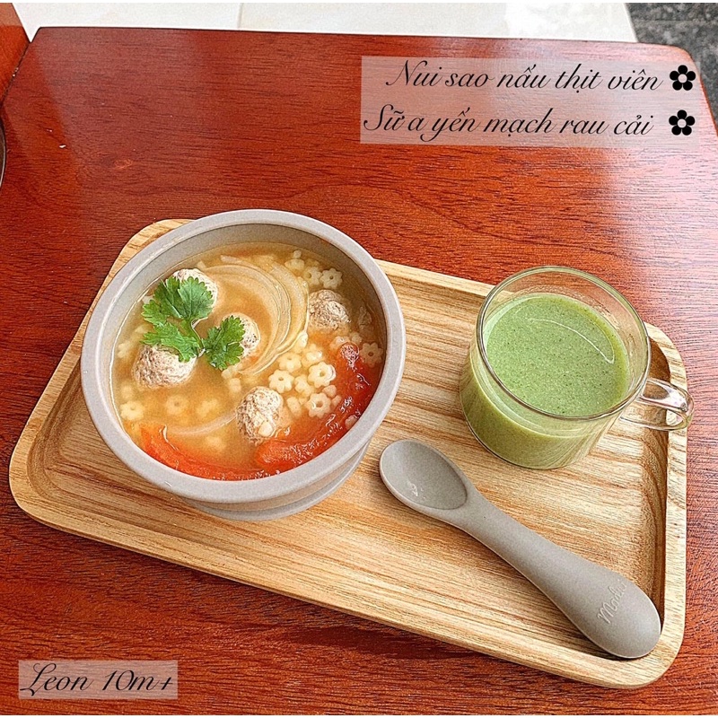 Nui hữ cơ hình sao, nui chữ Bartolini Ba Lan cho bé ăn dặm 250g