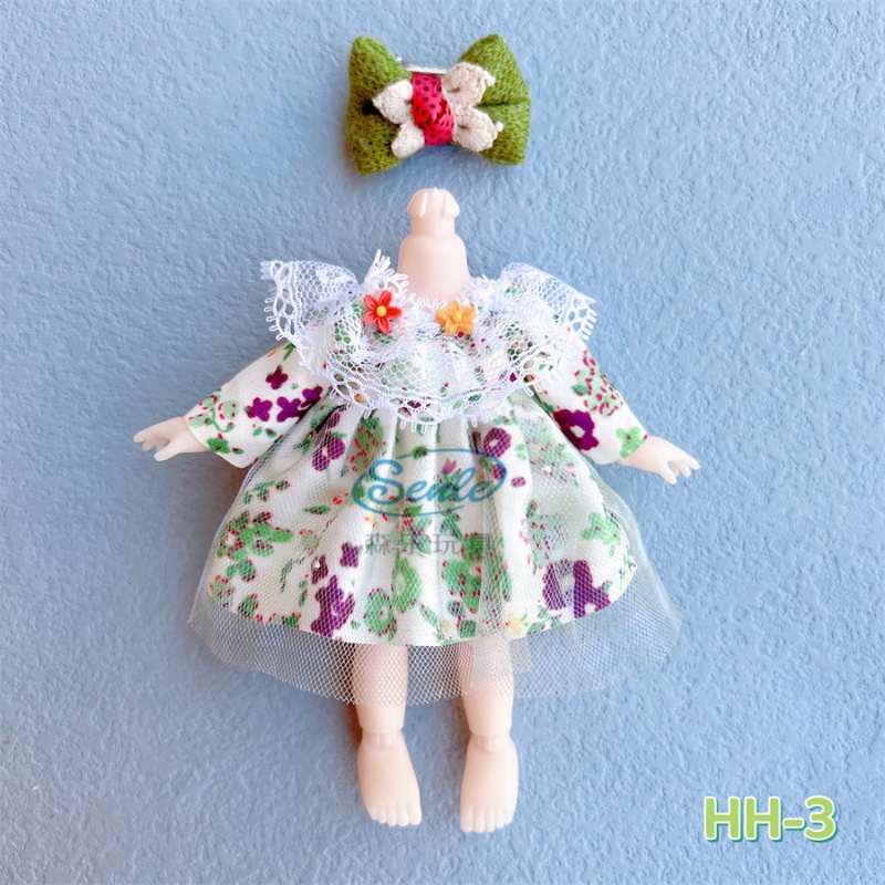 Bộ Quần Áo Dành Cho Búp Bê 16-17cm