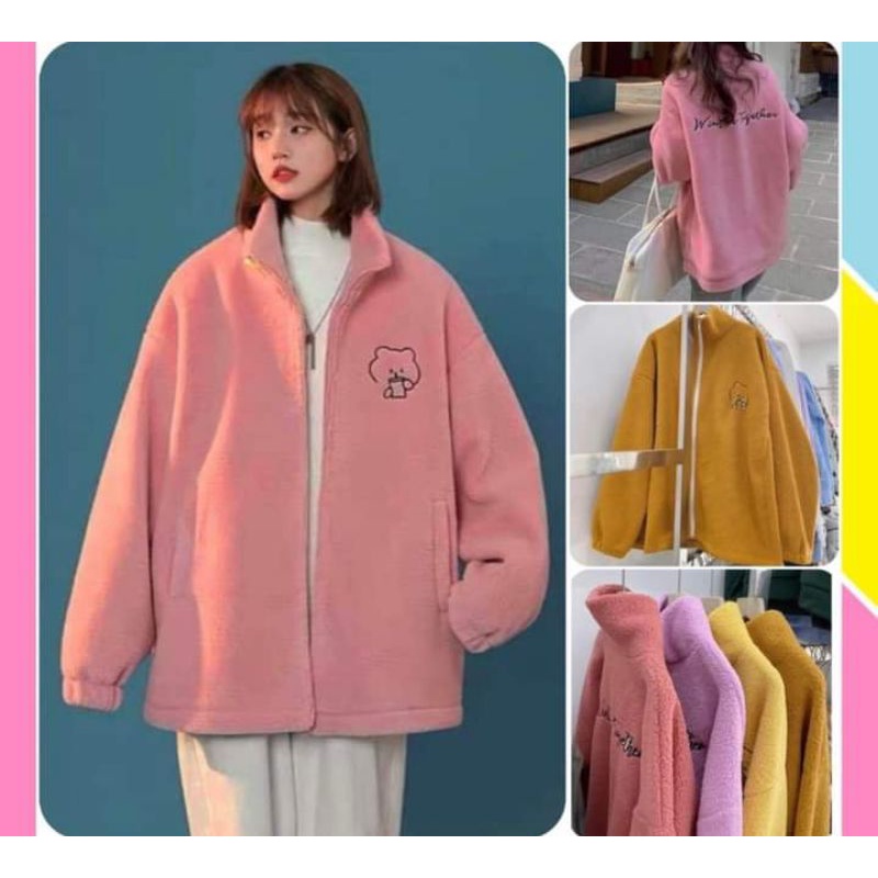 [NEW] Áo khoác sweater lông cừu form 40_65kg trùm mông [ Ảnh Thật]
