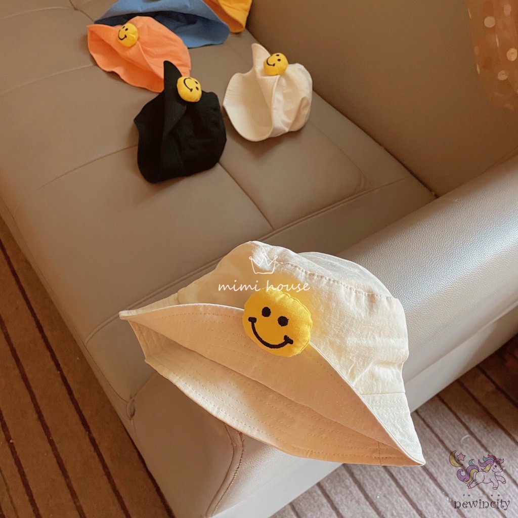 Mũ Có Vành Chống Nắng Xinh Xắn Phong Cách Hàn Quốc Thời Trang Cho Bé