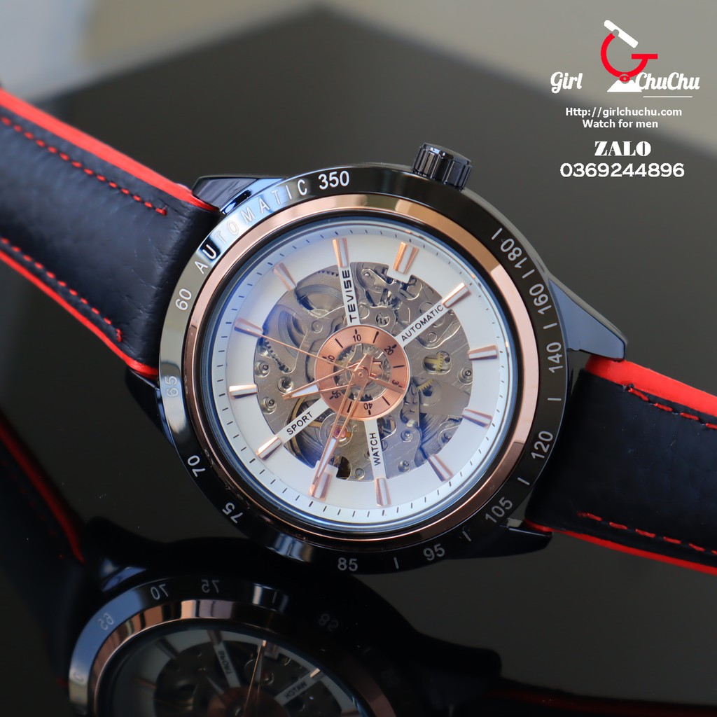 Đồng hồ nam Tevise máy cơ tự động giá sinh viên với thiết kế cực ấn tượng, phong cách trẻ trung đẳng cấp