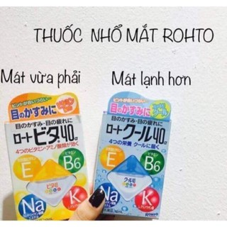Nước nhỏ mắt Rohto Vita 40 Nhật Bản 12ml - kiwikiwi