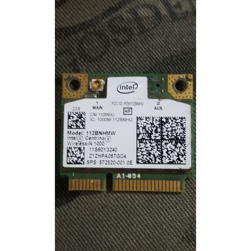 Card WIFI Wireless  + Bluetooth 4.0 cho Laptop: Atheros AR5B225  - RT3090  Dw 1701-1705 .dùng cho Asus, Acer, Dell,