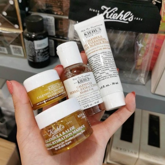 KIEHLS CÚC FULLSIZE - Sữa Rửa Mặt, Toner, Kem Dưỡng, Mặt Nạ Hoa Cúc Kiehl's